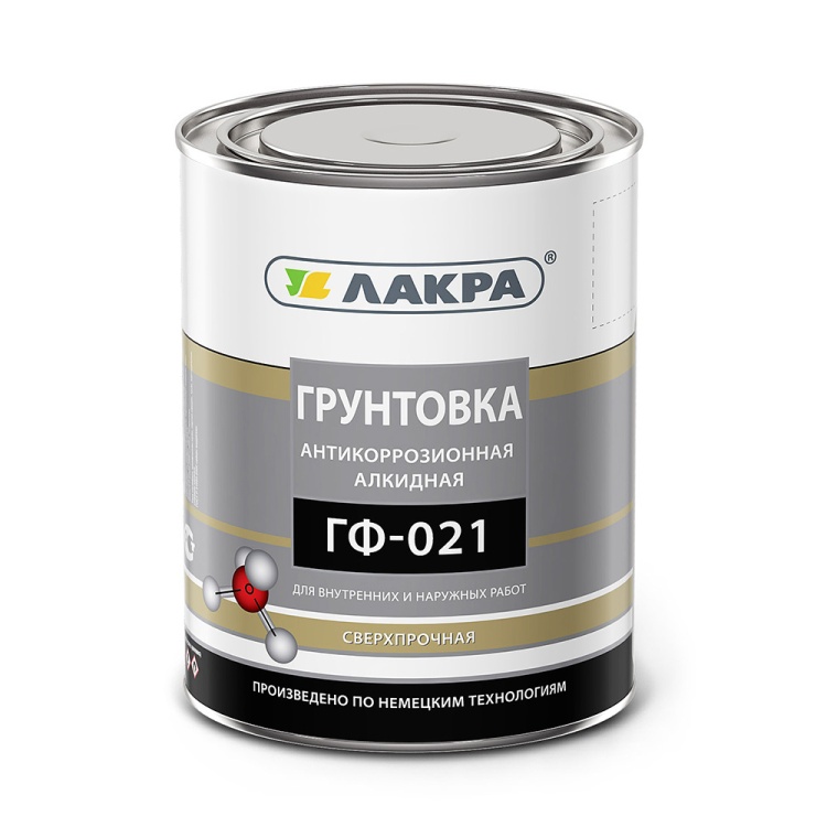 Грунт ГФ-021 Красно-коричневый (0,9 кг)