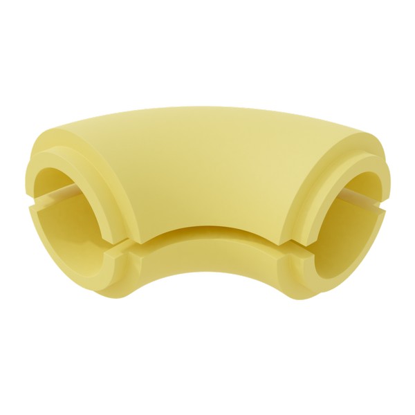 Отвод 90 градусов ППУ 108x40 мм без покрытия