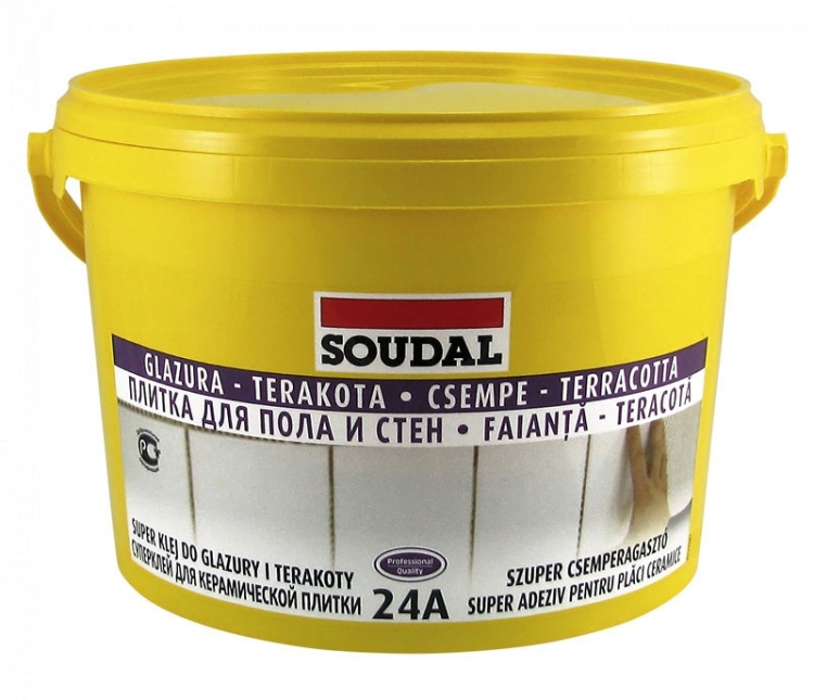 Суперклей для плитки Soudal 24А, 5кг
