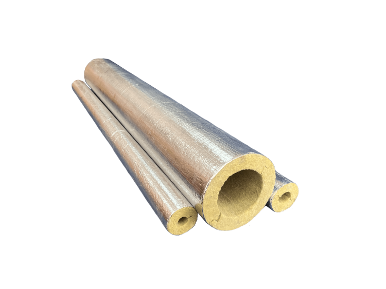 Цилиндры минераловатные тепло и звукоизоляционные огнезащитные EURO-ШЕЛЛ Ц 80/Ф, 1000x38x30