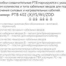 Коробка соединительная РТВ 402 1Б/1П