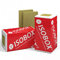 Плиты минераловатные ИЗОБОКС РУФ В 1200х600х40 мм , 0,144м3